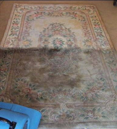 Before and After Rug Cleaning